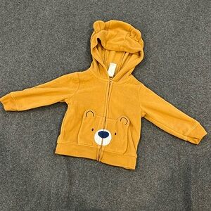 Bear zip up jacket.